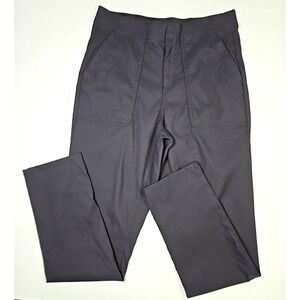 Hurley Women's Black Mid-Rise Slim Fit Nylon Blend Pants Size 8